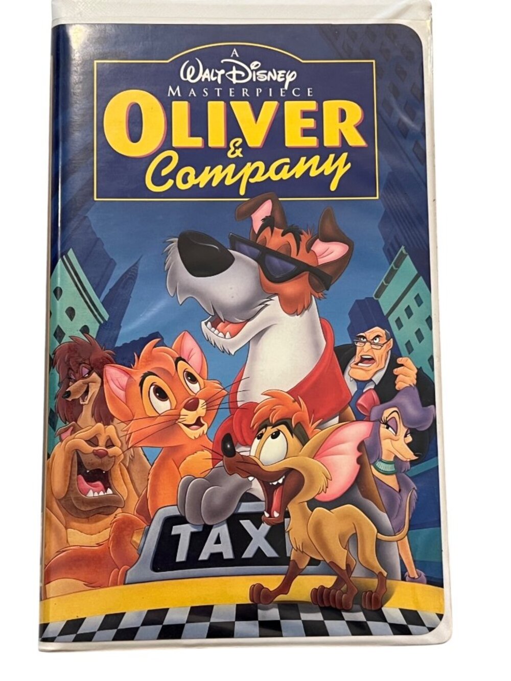 Oliver & Company 1988 VHS Walt Disney Masterpiece Animation Pre-Owned